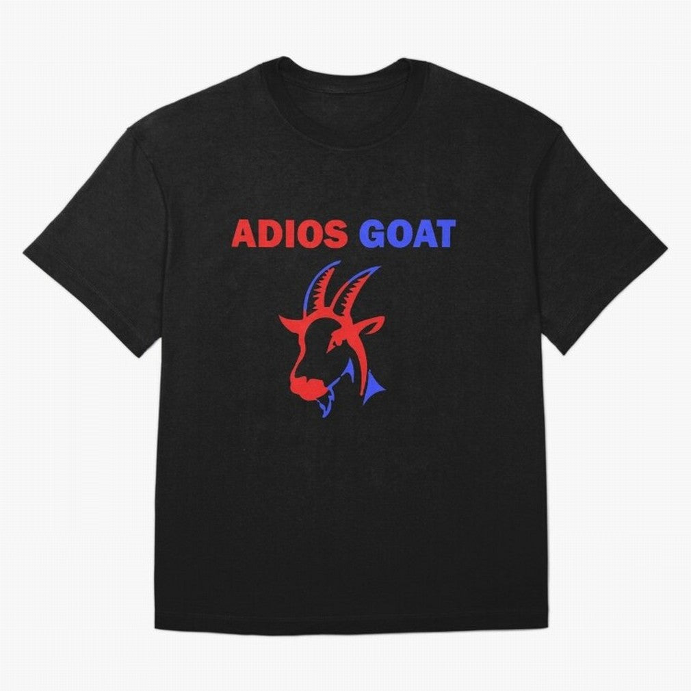ADIOS GOAT| Perfect Gift For you and friends Classic T-Shirt Upgrade FIFA World Cup 2026 USA Canada Mexico Capturing Haaland, Brazil, Portugal and Argentina Energy, Stadium Chants, National Pride, Trophy Dreams and Unforgettable Football Memories;