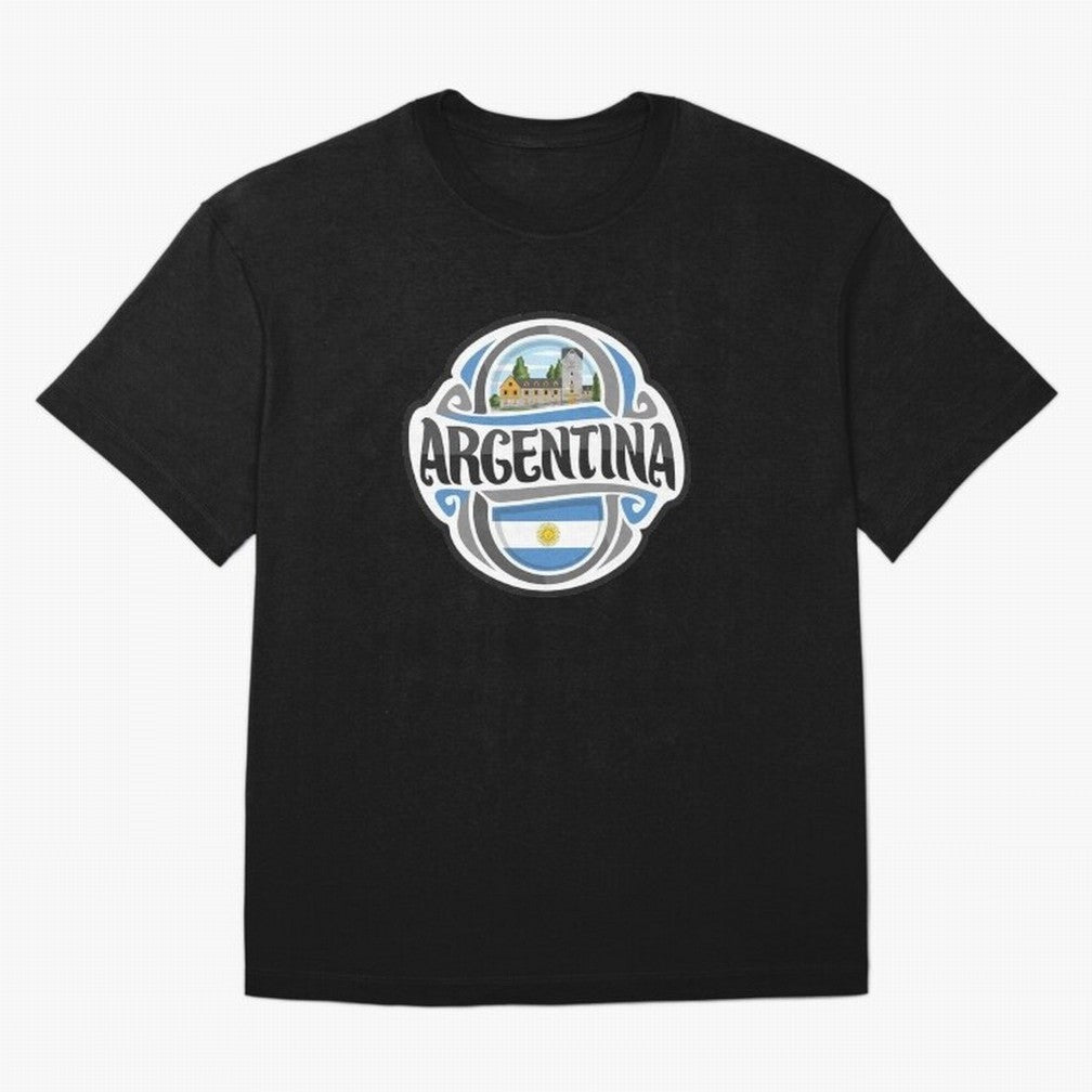 Decorative Argentina Logo Oversized T-Shirt Celebrate Fan Culture around FIFA World Cup 2026 USA Canada Mexico Spirit, Made for England, Messi, CR7 and Mbappe, Supporter Pride, Iconic Celebrations, Legendary Names and Global Match Day Energy;