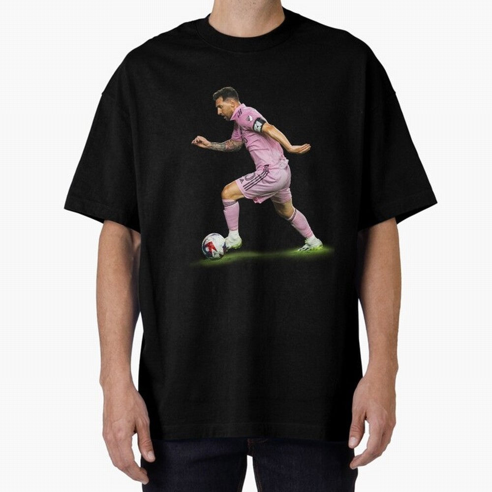 Messi Inter Miami Soccer Art ¨C Football Legend in Pink Jersey Classic T-Shirt Live the Energy of the FIFA World Cup 2026 Journey through Messi, CR7 and Mbappe Highlights, Argentina, France and Brazil Pride, Football Festival Excitement, Trophy