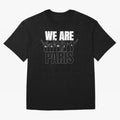 We are Paris Oversized T-Shirt Celebrate Classic Football Spirit in FIFA World Cup 2026 Group Stage Highlighting Neymar, Argentina and Brazil Energy, Football Passion, Legendary Performances, Festival Vibes and Supporter Community; Perfect for