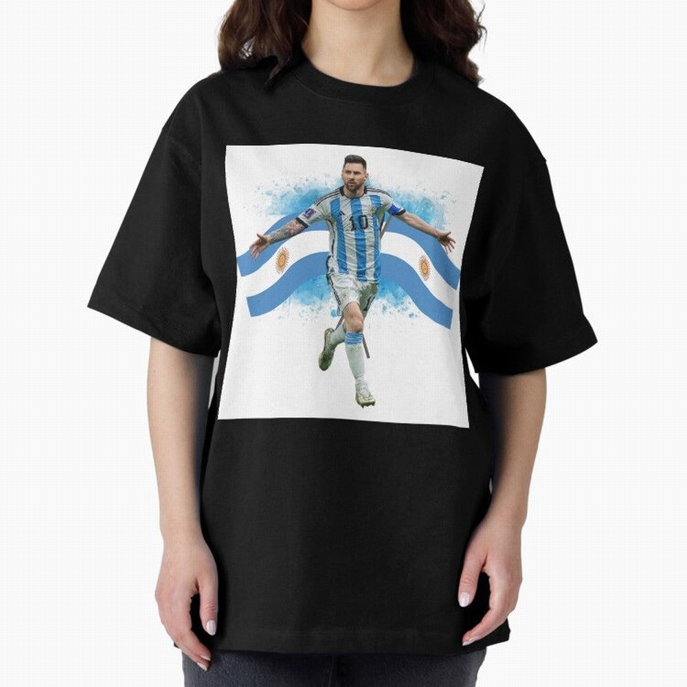 Messi - Argentina Classic T-Shirt Remember Iconic Moments from FIFA World Cup 2026 Group Stage Driven by Messi, CR7 and Mbappe, Argentina, France and Brazil Energy, Worldwide Fan Energy, Dramatic Goals, Stadium Lights and Championship Celebrations;