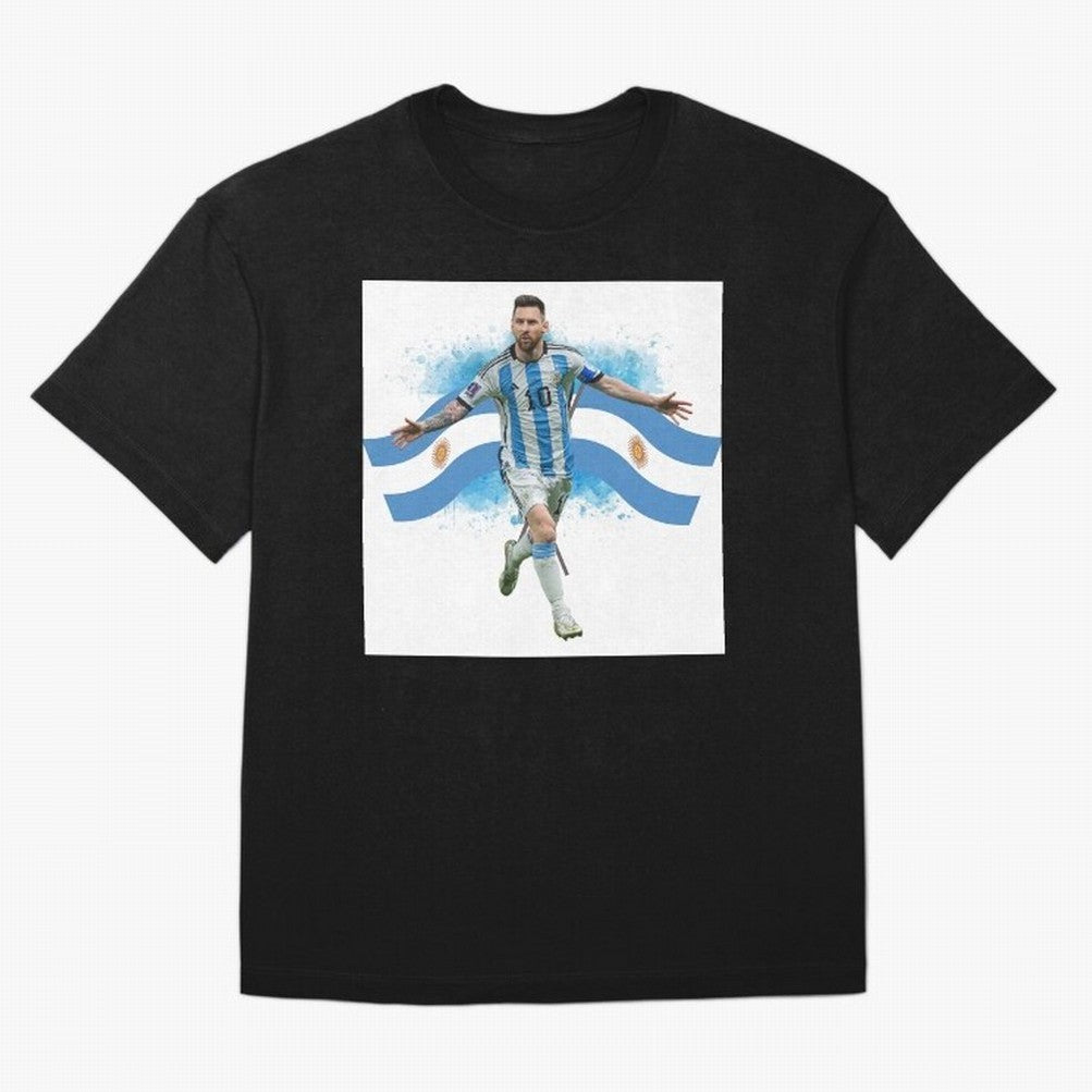Messi - Argentina Classic T-Shirt Remember Iconic Moments from FIFA World Cup 2026 Group Stage Driven by Messi, CR7 and Mbappe, Argentina, France and Brazil Energy, Worldwide Fan Energy, Dramatic Goals, Stadium Lights and Championship Celebrations;