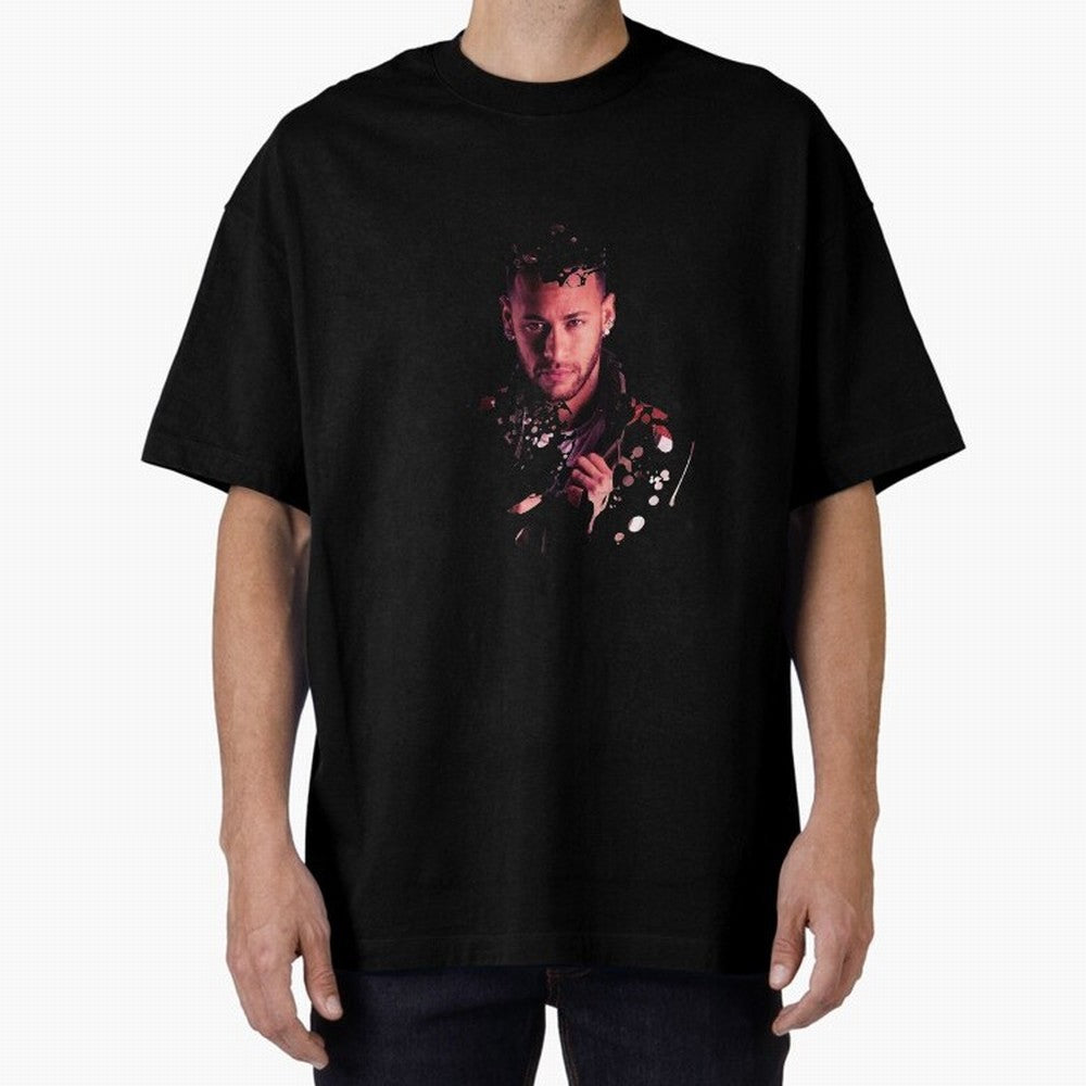 Neymar Art Classic T-Shirt Feel the Trophy Chase of FIFA World Cup 2026 for Fans of Neymar, Haaland and Cristiano Ronaldo and Netherlands, Bringing Vintage Soccer Flavor, Modern Football Stars, National Flags and Final Night Emotion; Great for