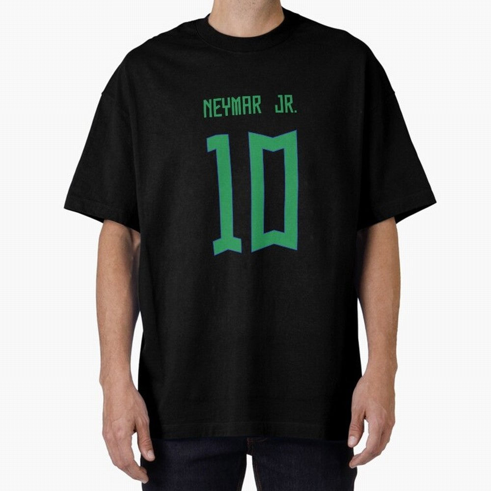 Neymar Jr Brazil Home Jersey 2023 Classic T-Shirt Join Supporters Worldwide for Match Day Hype around FIFA World Cup 2026 USA Canada Mexico, Mbappe, Argentina and Brazil, Classic Soccer Heritage, Championship Pressure, Fan Loyalty and International