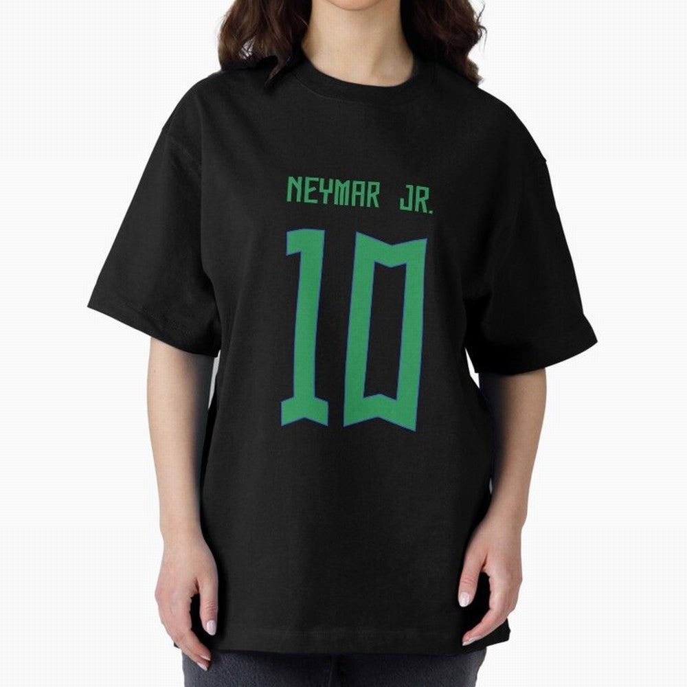 Neymar Jr Brazil Home Jersey 2023 Classic T-Shirt Join Supporters Worldwide for Match Day Hype around FIFA World Cup 2026 USA Canada Mexico, Mbappe, Argentina and Brazil, Classic Soccer Heritage, Championship Pressure, Fan Loyalty and International