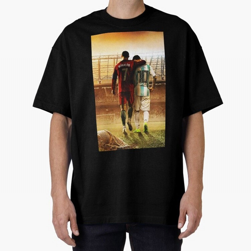 christian and messi Classic T-Shirt Experience the Global Stage of FIFA World Cup 2026 Group Stage with Messi, Spain and Netherlands Energy, Football Festival Excitement, Trophy Ambitions, Country Rivalries and Star Player Buzz; Made for Die Hard