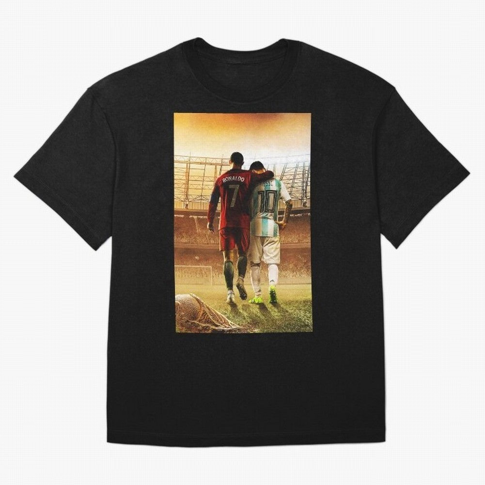 christian and messi Classic T-Shirt Experience the Global Stage of FIFA World Cup 2026 Group Stage with Messi, Spain and Netherlands Energy, Football Festival Excitement, Trophy Ambitions, Country Rivalries and Star Player Buzz; Made for Die Hard