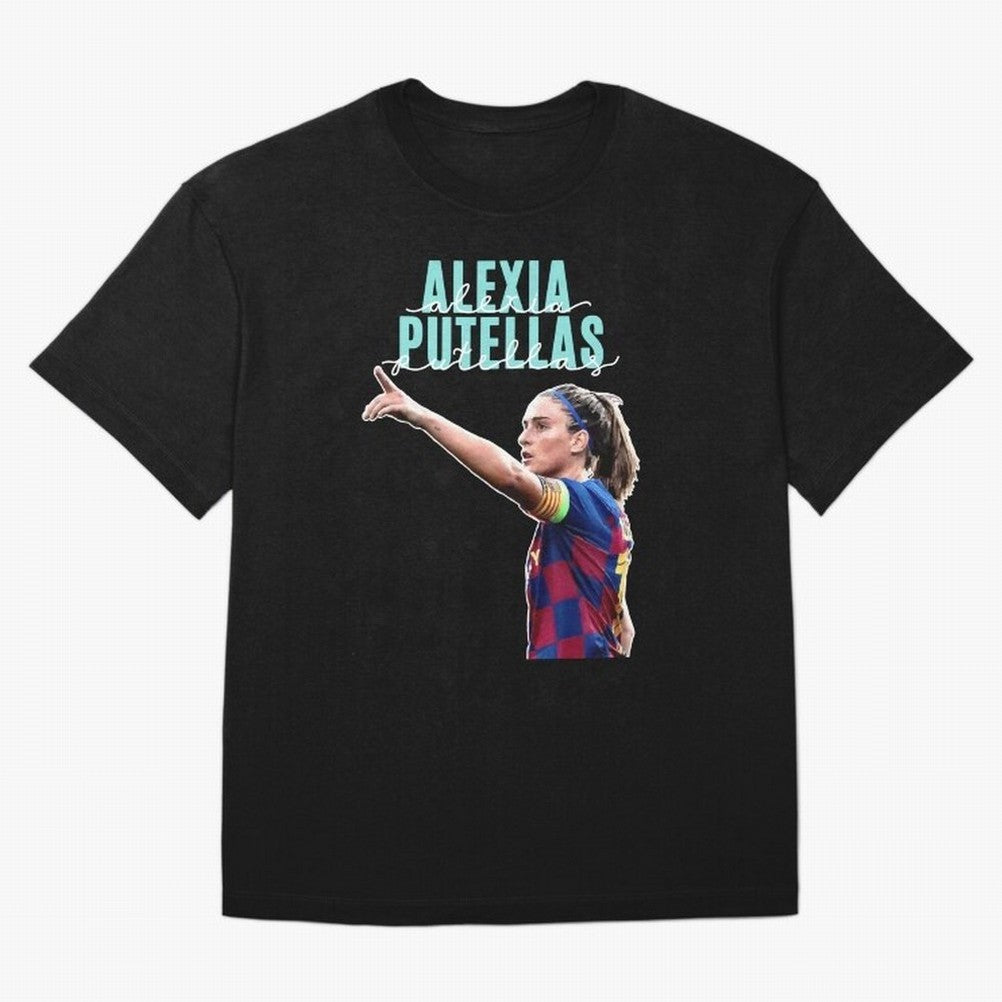 Alexia Putellas Classic T-Shirt Celebrate Unforgettable Nights in Global Football Passion for FIFA World Cup 2026 Group Stage, Built around Haaland and Mbappe, Brazil, Classic Soccer Heritage, Championship Pressure, Fan Loyalty and International