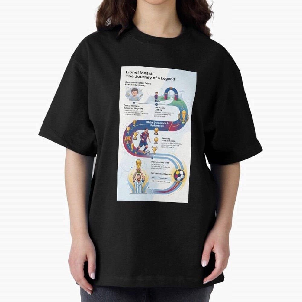 Messi sticker Classic T-Shirt Cheer for Match Day Hype around FIFA World Cup 2026, Messi and Cristiano Ronaldo, Brazil, Sports Nostalgia, International Competition, Famous Players and Unforgettable Victories; Great for Supporters Who Love Legendary