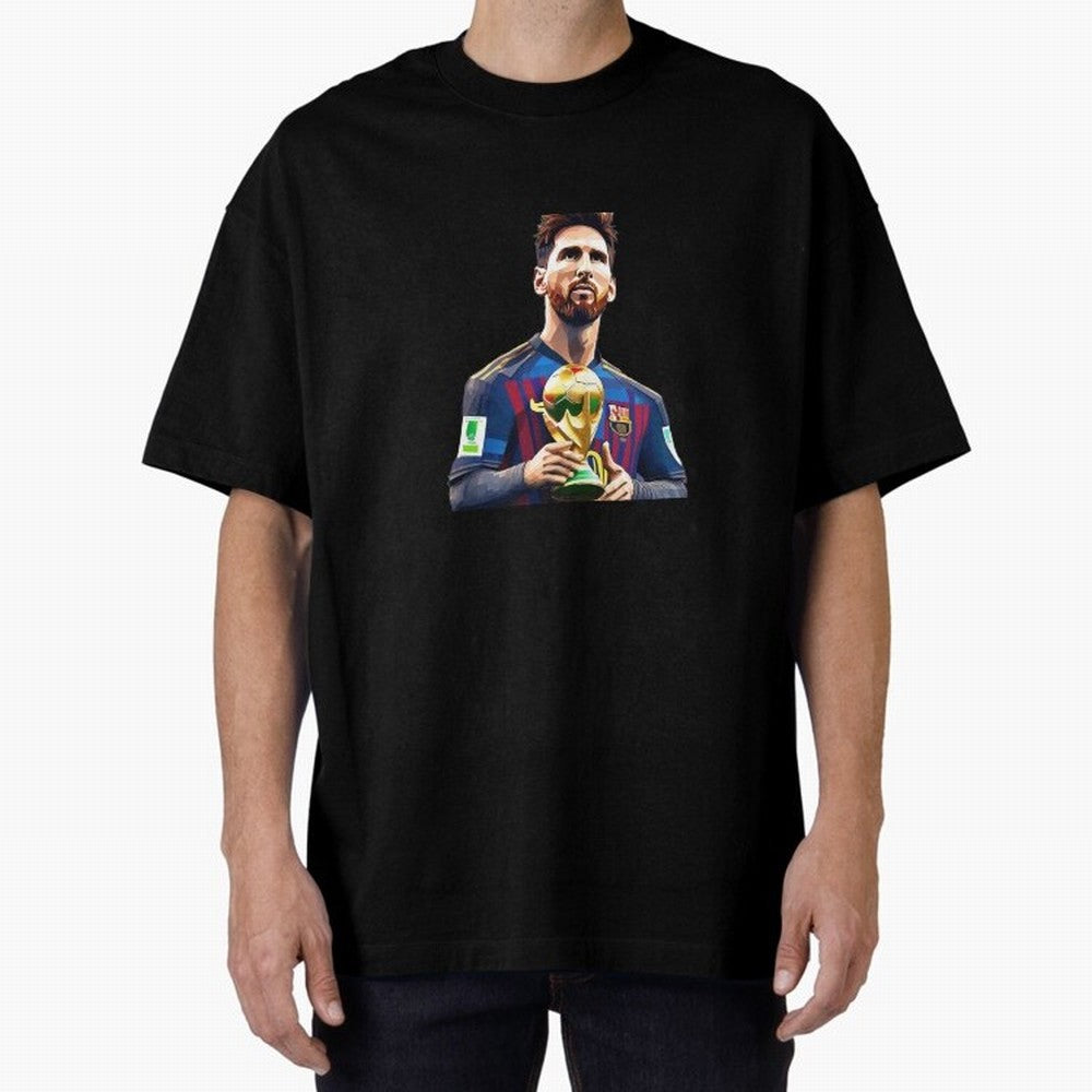 Messi World Cup with Barcelona Jersey Art Gift Classic T-Shirt Treasure Match Day Hype around FIFA World Cup 2026, Haaland, England, France and Netherlands, Match Day Excitement, Supporter Culture, Golden Goals and Global Football Passion; Ideal