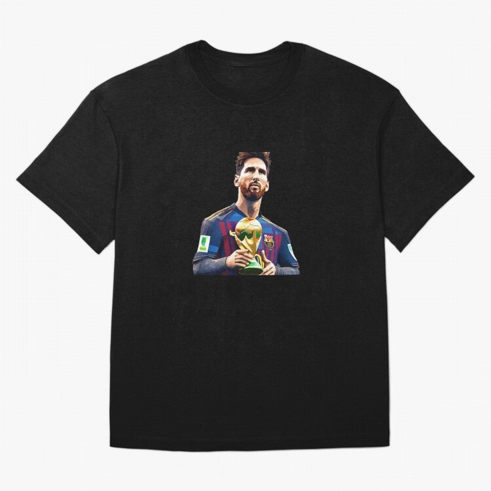 Messi World Cup with Barcelona Jersey Art Gift Classic T-Shirt Treasure Match Day Hype around FIFA World Cup 2026, Haaland, England, France and Netherlands, Match Day Excitement, Supporter Culture, Golden Goals and Global Football Passion; Ideal