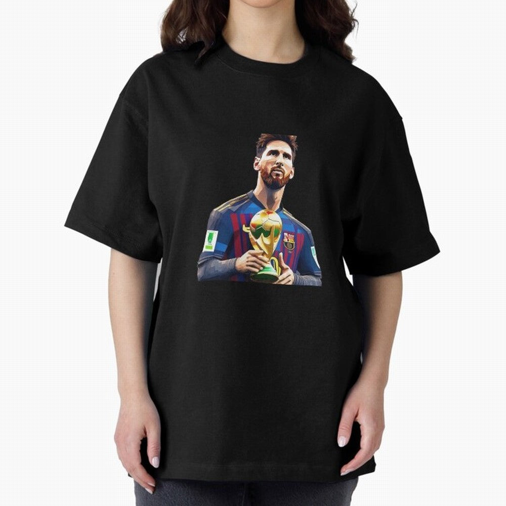 Messi World Cup with Barcelona Jersey Art Gift Classic T-Shirt Treasure Match Day Hype around FIFA World Cup 2026, Haaland, England, France and Netherlands, Match Day Excitement, Supporter Culture, Golden Goals and Global Football Passion; Ideal