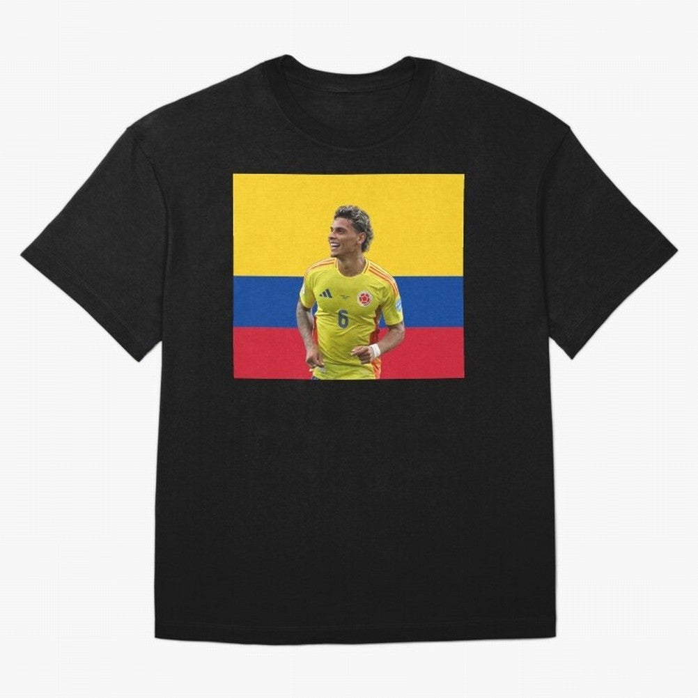 Richard Rios Colombian Flag Oversized T-Shirt Keep the Legacy of Match Day Hype around FIFA World Cup 2026, Haaland and Mbappe, Spain, Football History, Final Match Energy, Crowd Noise and Once in a Lifetime Moments; Great for Supporters Who Love