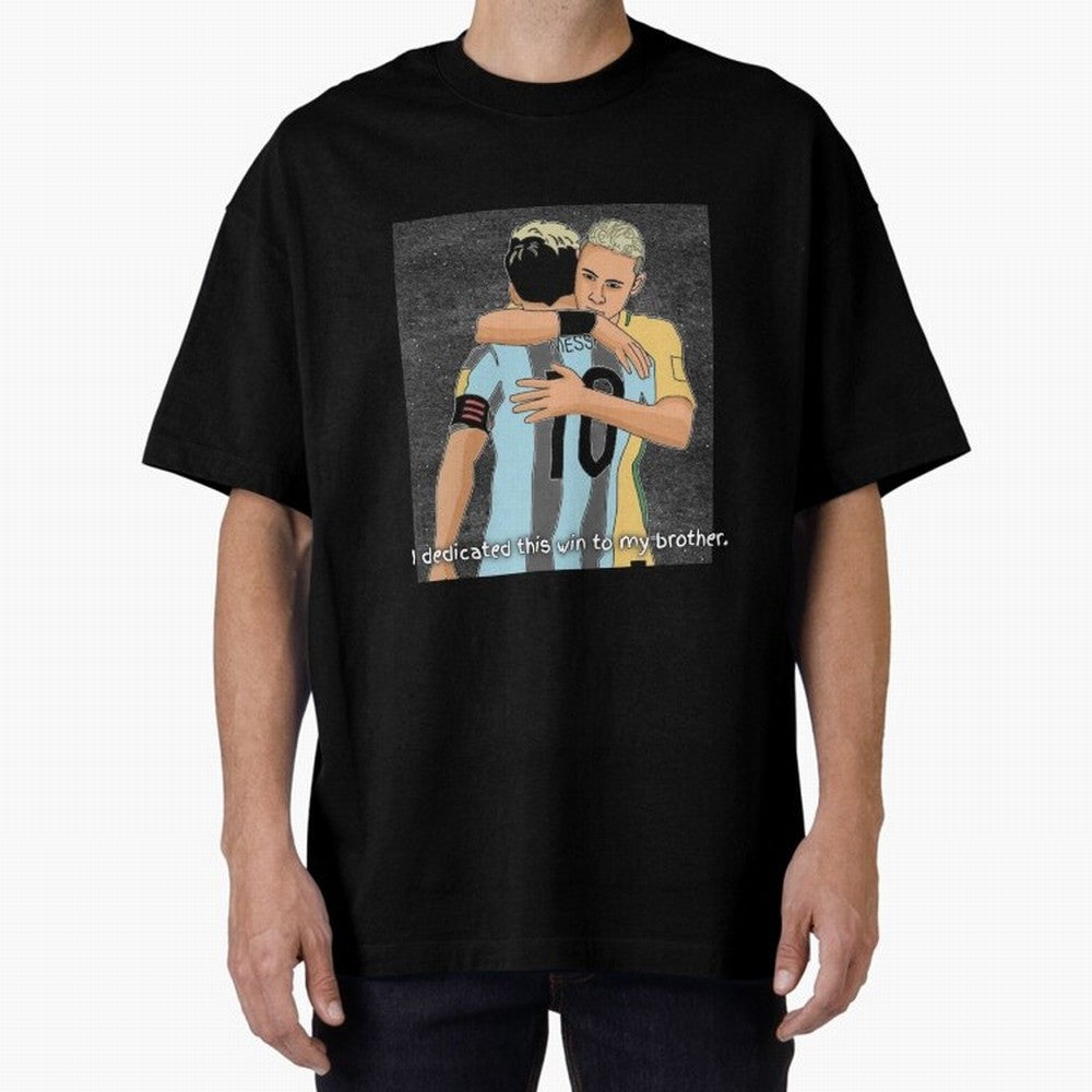 Messi and Neymar Classic T-Shirt Celebrate Global Passion for FIFA World Cup 2026 Spirit, Highlighting Brazil, Cristiano Ronaldo, Haaland and CR7, Worldwide Fan Energy, Dramatic Goals, Stadium Lights and Championship Celebrations; Created for Match