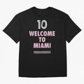 Welcome to Miami 10 - GOAT Classic T-Shirt Enjoy the FIFA World Cup 2026 USA Canada Mexico Journey through Cristiano Ronaldo, Haaland and CR7 Highlights, Argentina and Brazil Pride, Football History, Final Match Energy, Crowd Noise and Once in a