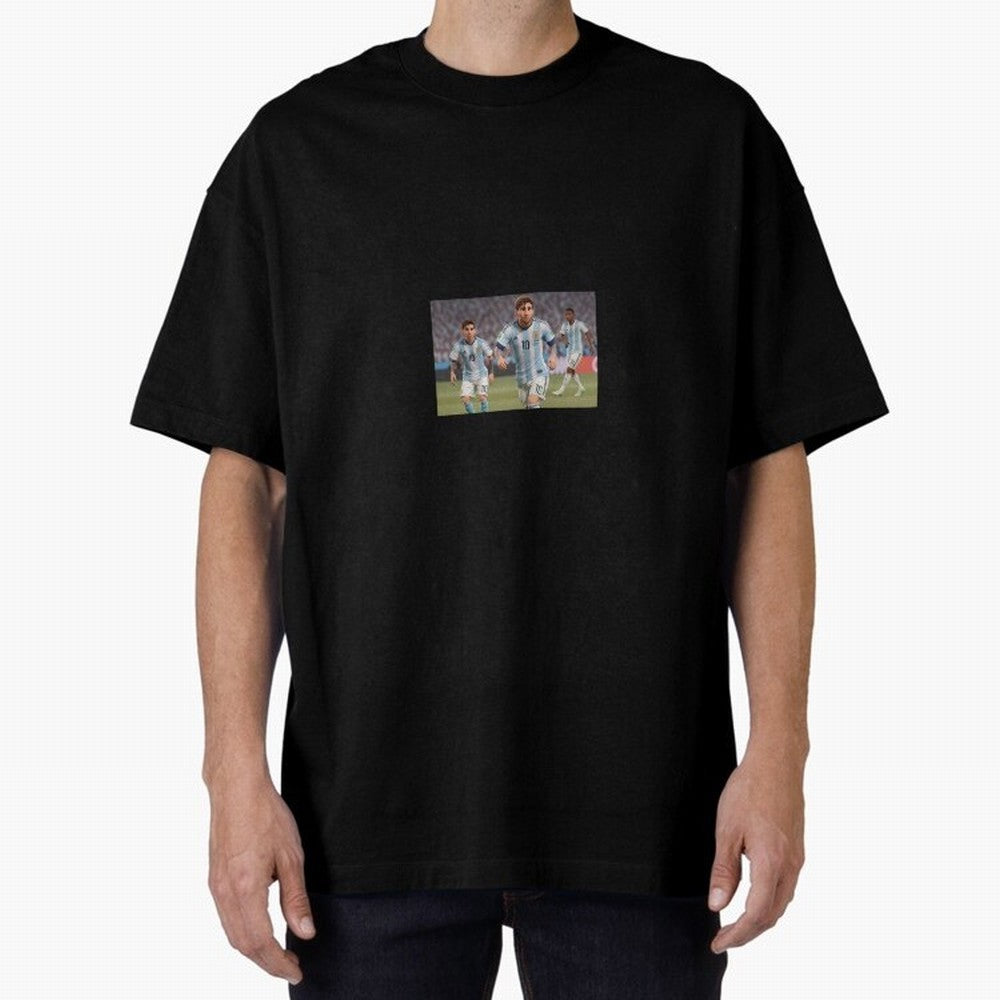 Messi Oversized T-Shirt Bring a Vintage Feel to the FIFA World Cup 2026 Group Stage Journey through Cristiano Ronaldo, Haaland and CR7 Highlights, Brazil, Portugal and Argentina Pride, Tournament Hype, Historic Matchups, Family Viewing Parties and