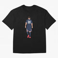 Leo Messi France Football Player Oversized T-Shirt Share Global Football Passion for FIFA World Cup 2026, Celebrating Neymar, England, France and Netherlands, Championship Spirit, Famous Goals, Roaring Crowds and International Football Unity;