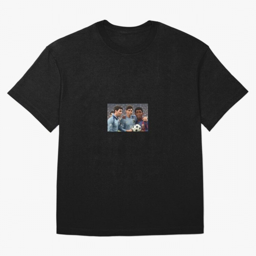 History Oversized T-Shirt Bring Trophy Dreams to Global Football Passion for FIFA World Cup 2026 Group Stage, Driven by Cristiano Ronaldo, France and Portugal, Soccer Culture, Superstar Moments, National Team Dreams and Competitive Fire; Ideal for
