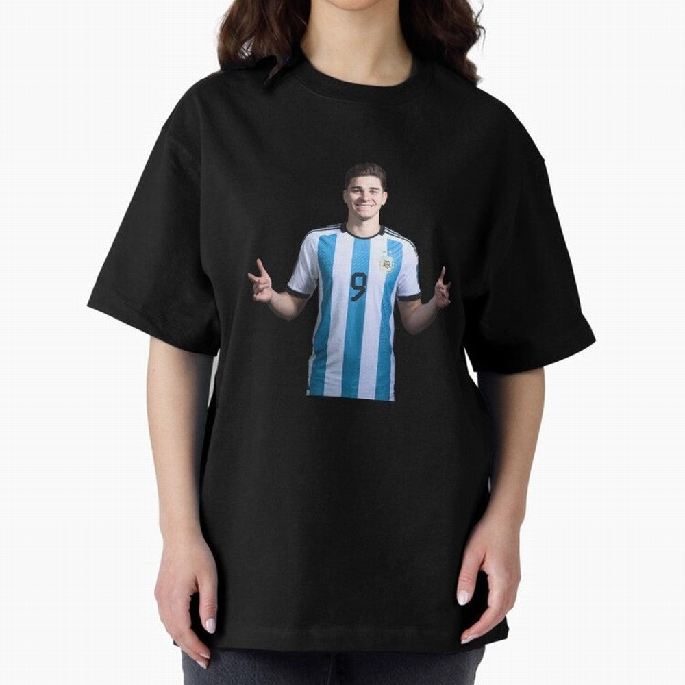 Julian Alvarez Classic T-Shirt Show Support during Global Football Passion for FIFA World Cup 2026 Group Stage, Driven by Neymar, Brazil, Portugal and Argentina, Goal Celebration Energy, Supporter Heritage, Football Icons and Worldwide Tournament