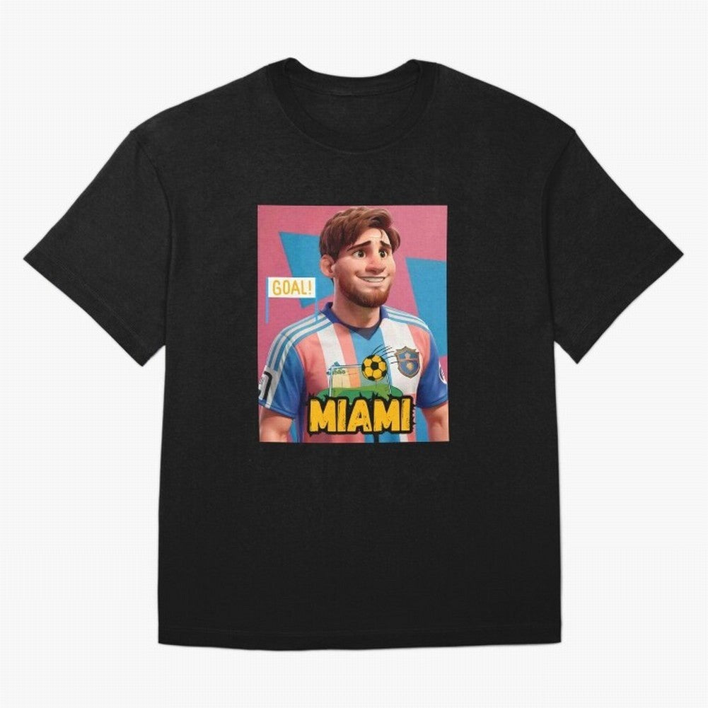 Messi FC Inter Miami Vintage T-shirt, Vintage Messi Football T Shirt, Vintage Soccer Sport Unisex Graphic Tee Classic T-Shirt Bring a Vintage Feel to the FIFA World Cup 2026 Journey through Neymar, Haaland and Cristiano Ronaldo Highlights,