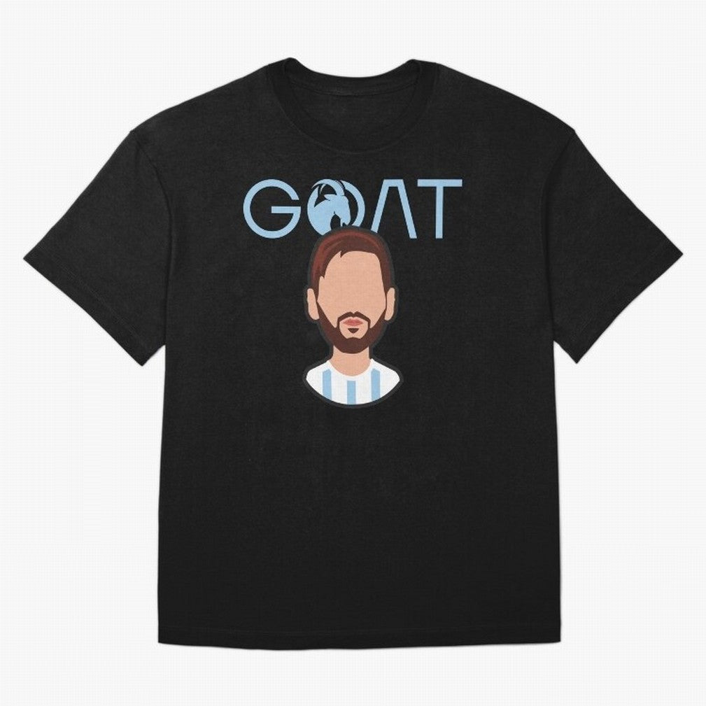 GOAT ¨C Lionel Messi Minimalist Vector Design Classic T-Shirt Show Fan Pride Across FIFA World Cup 2026 USA Canada Mexico Filled with Haaland and Mbappe, Spain Energy, Classic Soccer Heritage, Championship Pressure, Fan Loyalty and International