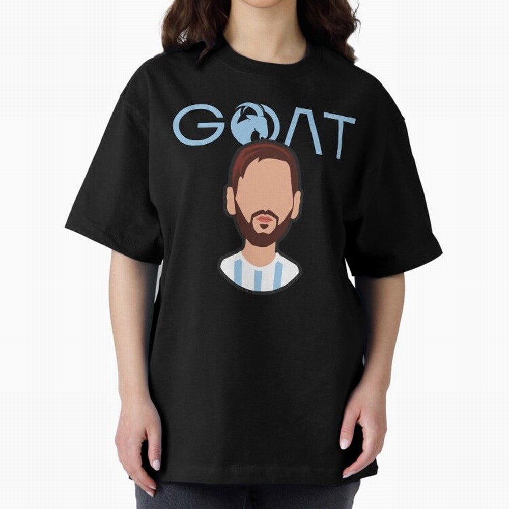GOAT ¨C Lionel Messi Minimalist Vector Design Classic T-Shirt Show Fan Pride Across FIFA World Cup 2026 USA Canada Mexico Filled with Haaland and Mbappe, Spain Energy, Classic Soccer Heritage, Championship Pressure, Fan Loyalty and International
