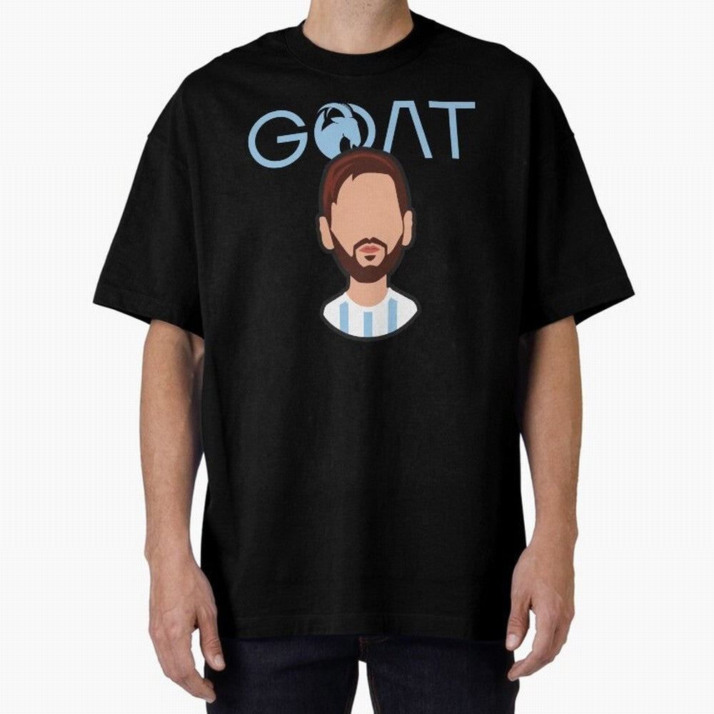 GOAT ¨C Lionel Messi Minimalist Vector Design Classic T-Shirt Show Fan Pride Across FIFA World Cup 2026 USA Canada Mexico Filled with Haaland and Mbappe, Spain Energy, Classic Soccer Heritage, Championship Pressure, Fan Loyalty and International