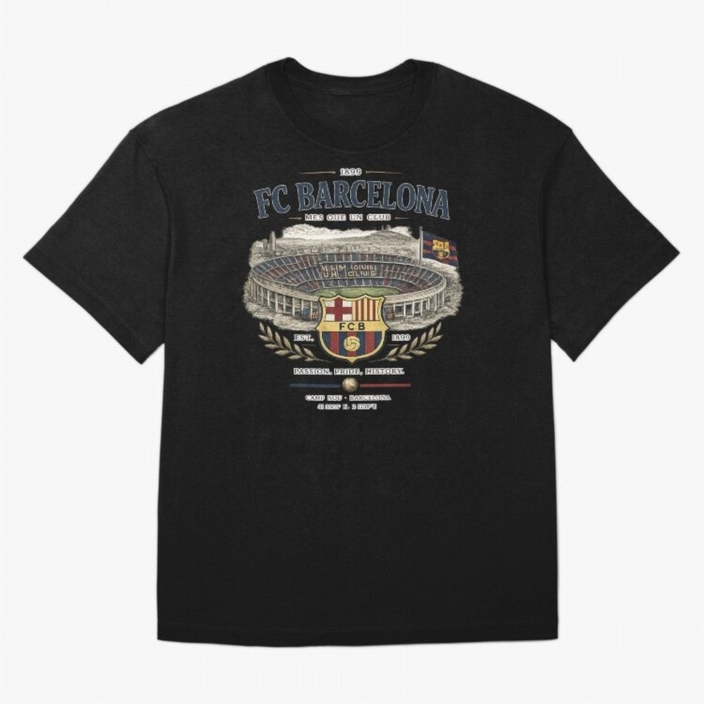 FC Barcelona Vintage Football Streetwear Oversized T-Shirt Turn Up for FIFA World Cup 2026 Group Stage Made for CR7 and Messi, Argentina Energy, Game Day Rituals, Football Legends, Country Pride and the Road to the Final; Ideal for Football Dads,