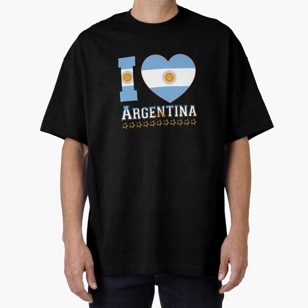 I love Argentina Classic T-Shirt Keep the Legacy of the FIFA World Cup 2026 Journey through Haaland and Mbappe Highlights, England and Germany Pride, Football Passion, Legendary Performances, Festival Vibes and Supporter Community; Perfect for