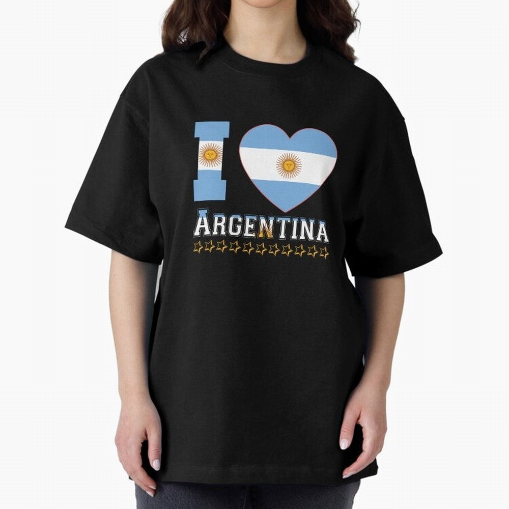 I love Argentina Classic T-Shirt Keep the Legacy of the FIFA World Cup 2026 Journey through Haaland and Mbappe Highlights, England and Germany Pride, Football Passion, Legendary Performances, Festival Vibes and Supporter Community; Perfect for