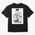 Drawing Leo Messi Classic T-Shirt Celebrate National Team Dreams in FIFA World Cup 2026 Group Stage for Fans of Messi and Germany, Bringing Soccer Culture, Superstar Moments, National Team Dreams and Competitive Fire; Ideal for Passionate Fans Who