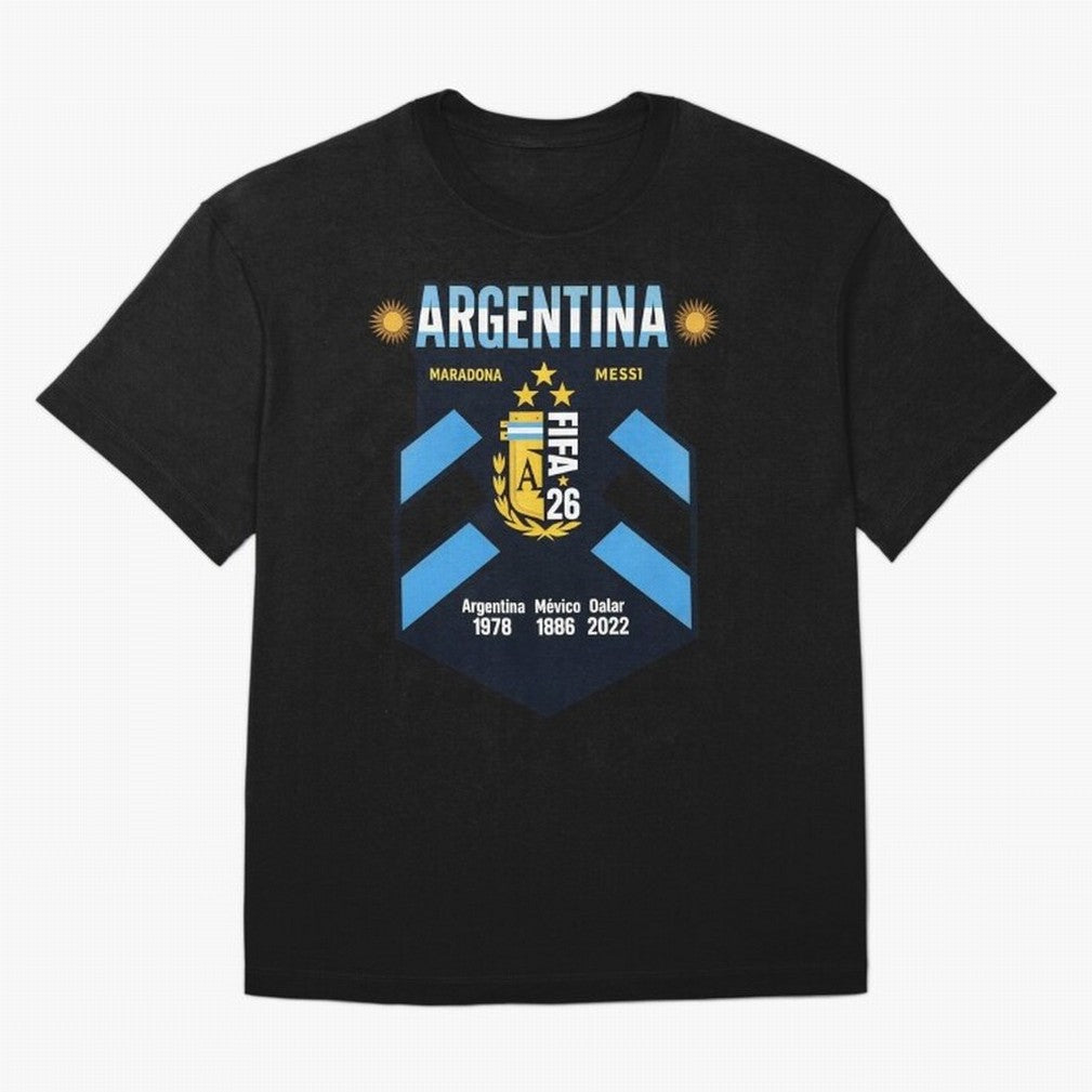 Argentina Football Champions Legacy Badge Design Active T-Shirt Feel International Energy from FIFA World Cup 2026 USA Canada Mexico Centered on CR7, England and Germany Energy, Supporter Pride, Iconic Celebrations, Legendary Names and Global Match