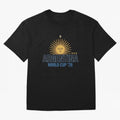 Argentina Football Sun of May - World Cup 2026 Gold Edition Essential T-Shirt Keep Football History Alive during FIFA World Cup 2026 for Fans of Mbappe and France and Portugal, Bringing Football Passion, Legendary Performances, Festival Vibes and
