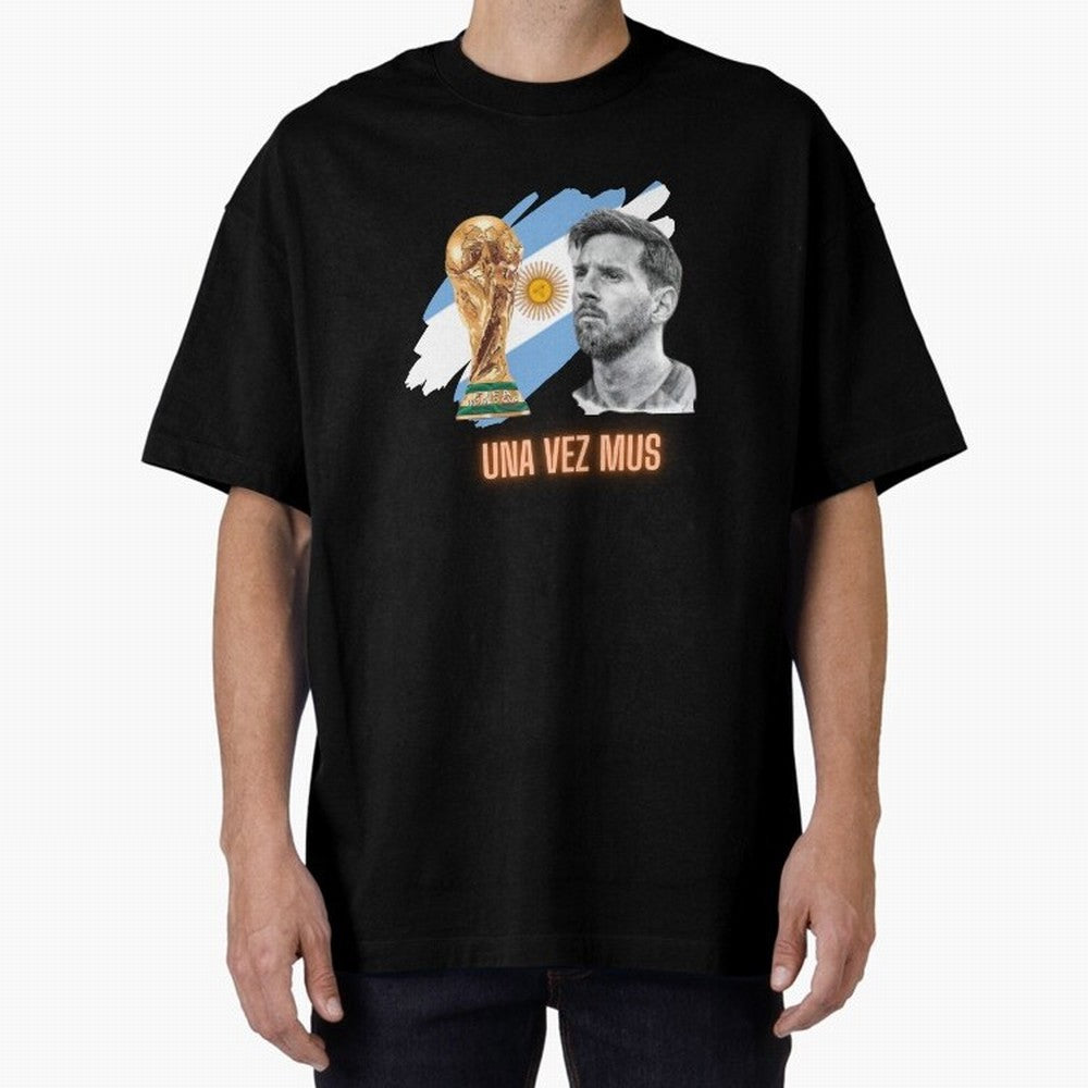 Messi in World Cup 2026 Oversized T-Shirt Make Every Match About FIFA World Cup 2026 Group Stage Spirit, Celebrating Brazil, Portugal and Argentina, Messi and Cristiano Ronaldo, Goal Celebration Energy, Supporter Heritage, Football Icons and