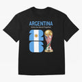 World Cup 2026, ARGENTINA Oversized T-Shirt Make Your Look Match the FIFA World Cup 2026 Journey through CR7 Highlights, Brazil Pride, Champion Mindset, Group Stage Buzz, Knockout Tension and Passionate Fan Culture; Ideal for Fans Who Follow Messi,