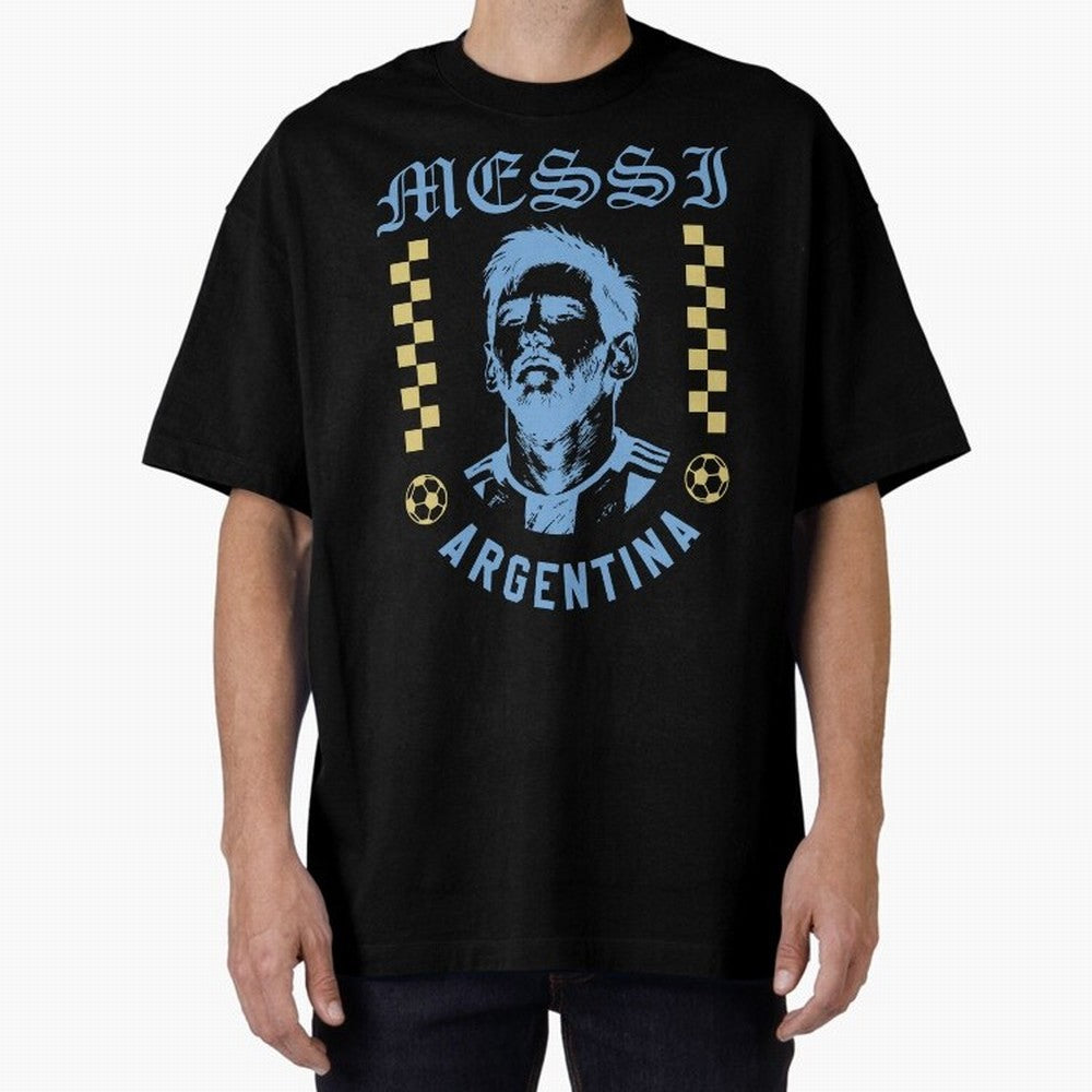 Messi Argentina Vintage Football Design World Cup Fan Art Classic T-Shirt Show Your Love for FIFA World Cup 2026 Filled with CR7 and Messi, Netherlands Energy, Global Supporter Spirit, Legendary Goals, National Colors and Tournament Celebration;