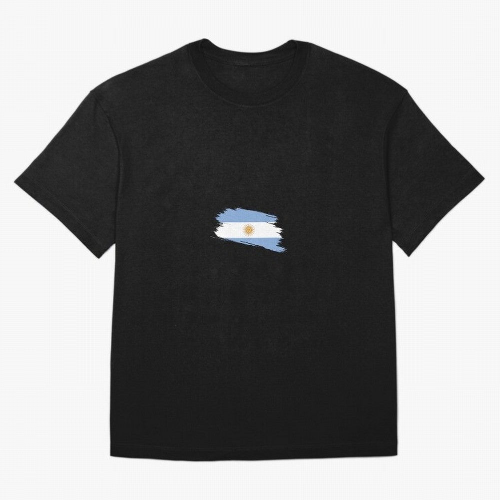 Argentina Oversized T-Shirt Feel Global Football Passion for FIFA World Cup 2026 USA Canada Mexico, Driven by Cristiano Ronaldo, Haaland and CR7, Brazil, Champion Mindset, Group Stage Buzz, Knockout Tension and Passionate Fan Culture; Perfect for