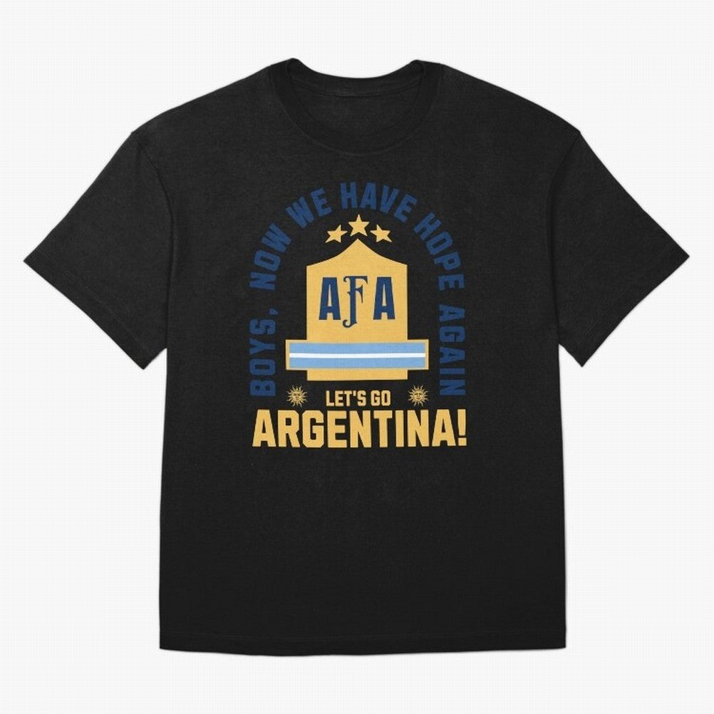 Argentina Soccer 2026 Boys We Have Hope Again Fan Design Classic T-Shirt Bring Legendary Rivalry Energy to the FIFA World Cup 2026 Group Stage Journey through Haaland Highlights, Argentina, France and Brazil Pride, Football History, Final Match