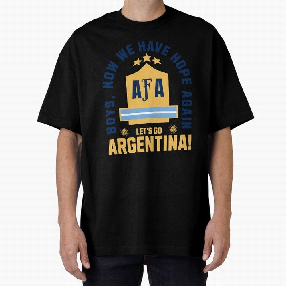 Argentina Soccer 2026 Boys We Have Hope Again Fan Design Classic T-Shirt Bring Legendary Rivalry Energy to the FIFA World Cup 2026 Group Stage Journey through Haaland Highlights, Argentina, France and Brazil Pride, Football History, Final Match