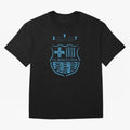 FC Barcelona three-time champion Oversized T-Shirt Relive Global Football Passion for FIFA World Cup 2026 Group Stage, Made for Neymar, Brazil, Champion Mindset, Group Stage Buzz, Knockout Tension and Passionate Fan Culture; Great for Watch