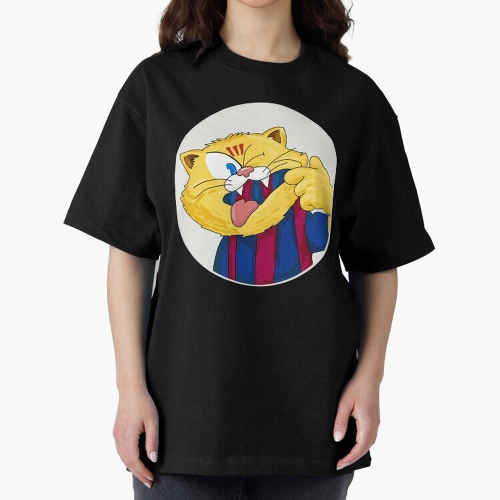 Catculer of FC Barcelona Classic T-Shirt Celebrate Classic Football Spirit in FIFA World Cup 2026 USA Canada Mexico for Fans of Haaland and Mbappe and England, Bringing Football Festival Excitement, Trophy Ambitions, Country Rivalries and Star
