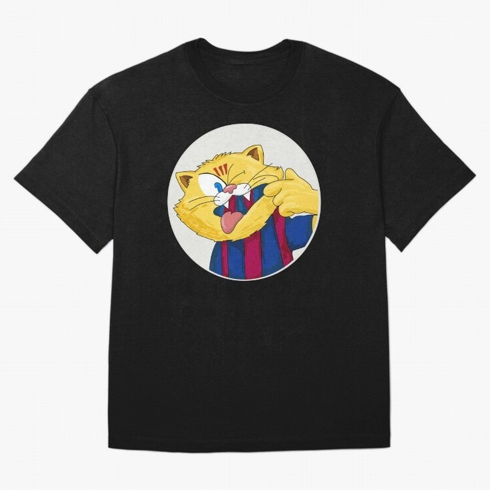 Catculer of FC Barcelona Classic T-Shirt Celebrate Classic Football Spirit in FIFA World Cup 2026 USA Canada Mexico for Fans of Haaland and Mbappe and England, Bringing Football Festival Excitement, Trophy Ambitions, Country Rivalries and Star