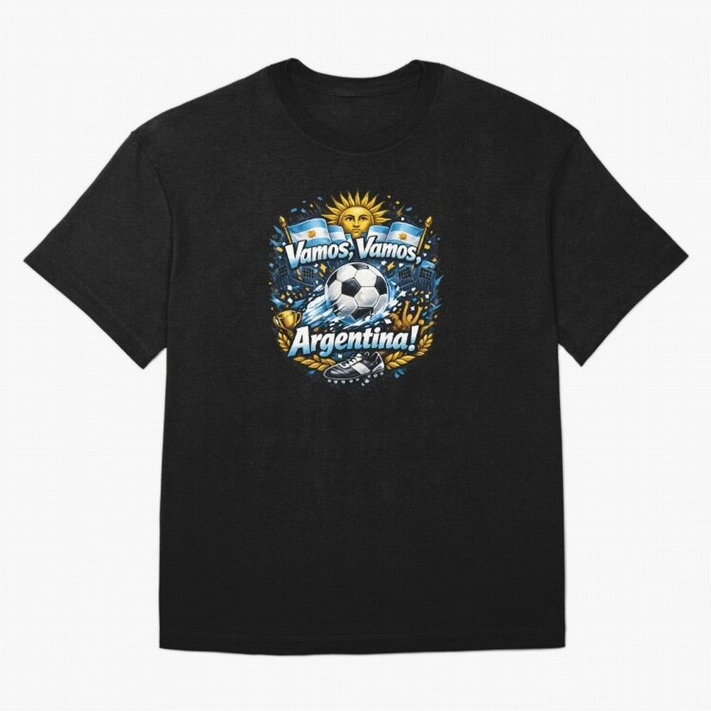 Argentina football 2026 Oversized T-Shirt Celebrate Rivalries and Pride in the FIFA World Cup 2026 Journey through Messi, Neymar and Mbappe Highlights, Germany Pride, Vintage Soccer Flavor, Modern Football Stars, National Flags and Final Night