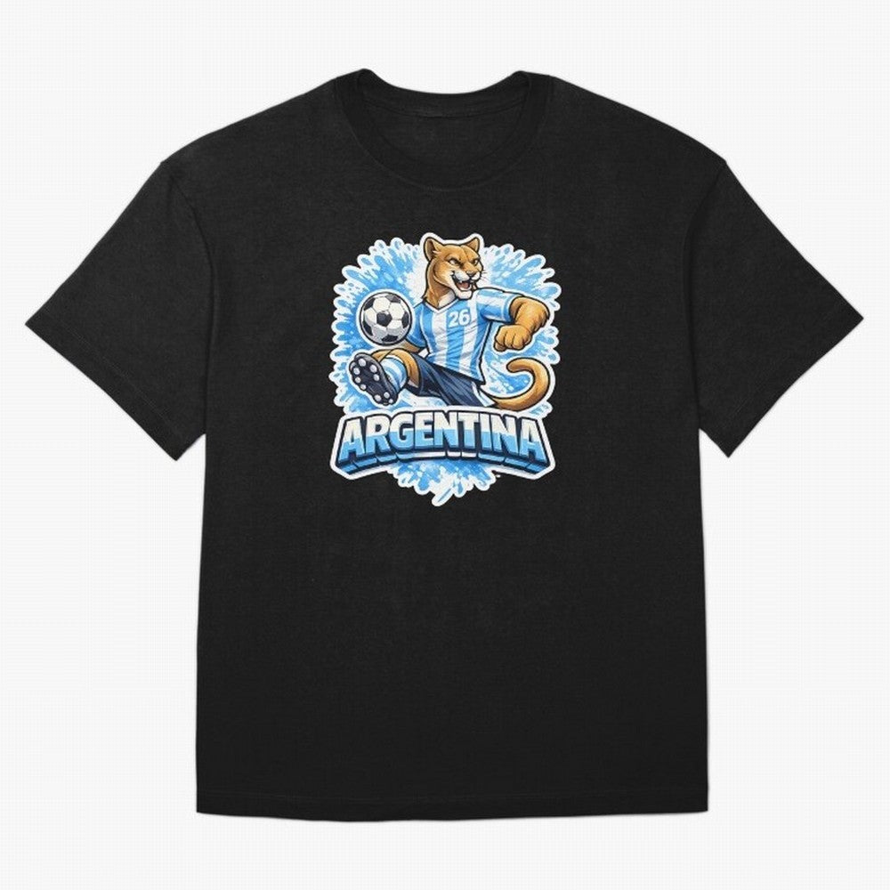 Argentina Soccer Mascot - Albiceleste Edition Essential T-Shirt Bring a Champion Mindset to FIFA World Cup 2026 USA Canada Mexico Featuring Neymar, Argentina and Brazil Energy, Game Day Rituals, Football Legends, Country Pride and the Road to the