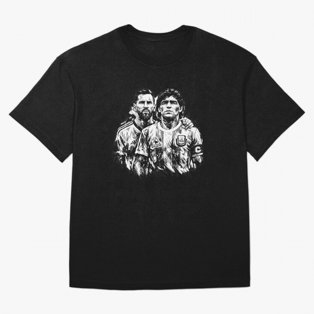 Messi & Maradona ¨C Eternal Legacy Classic T-Shirt Bring Trophy Dreams to the FIFA World Cup 2026 USA Canada Mexico Journey through Cristiano Ronaldo, Haaland and CR7 Highlights, England Pride, Worldwide Fan Energy, Dramatic Goals, Stadium Lights