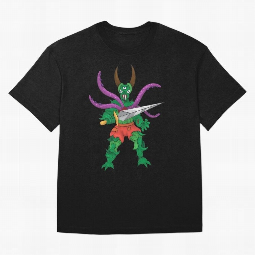 Creature #76B - Messi the Monster Classic T-Shirt Join the Countdown to the FIFA World Cup 2026 Group Stage Journey through Haaland and Mbappe Highlights, Argentina, France and Brazil Pride, Championship Spirit, Famous Goals, Roaring Crowds and