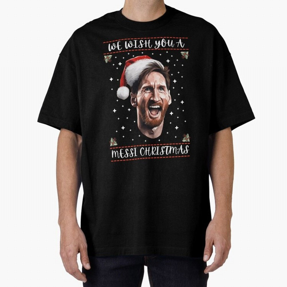 Messi Christmas Funny Football Holiday Classic T-Shirt Keep Football History Alive during FIFA World Cup 2026 USA Canada Mexico Spirit, with Netherlands, Haaland, Tournament Hype, Historic Matchups, Family Viewing Parties and Global Sports Pride;