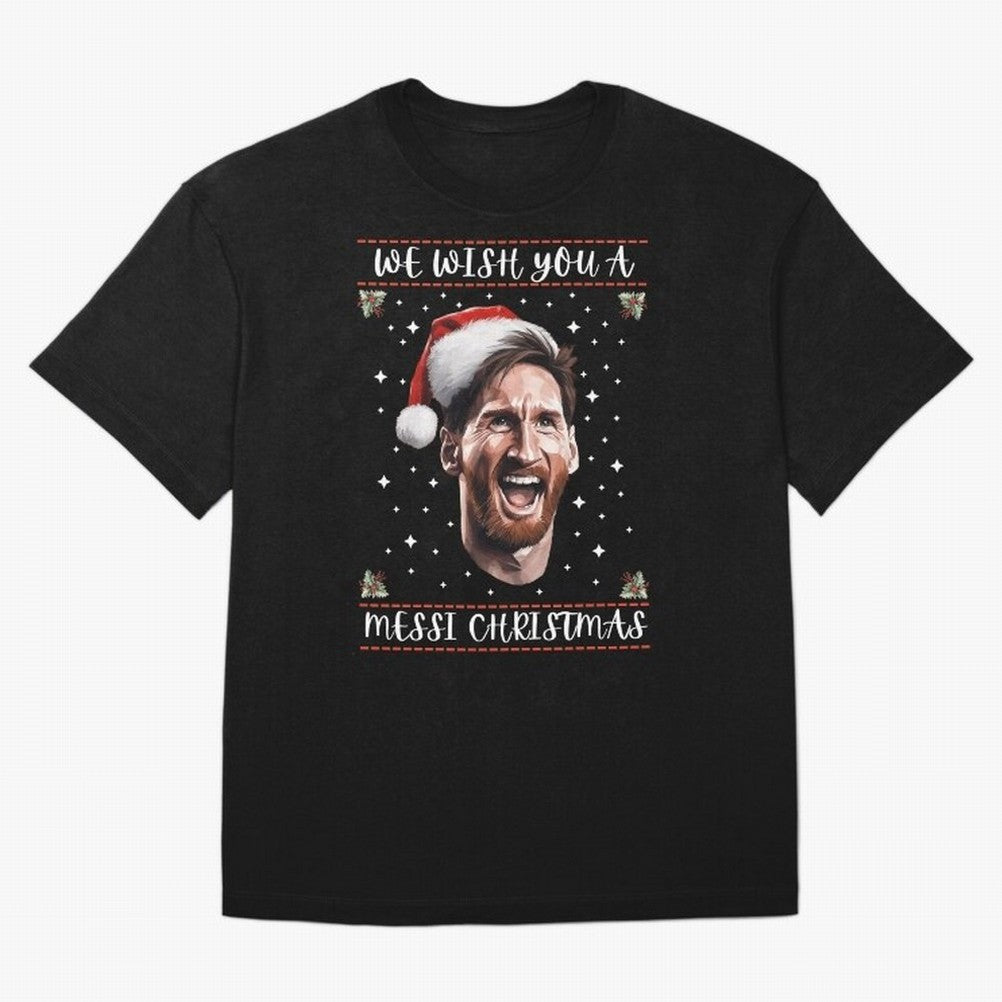 Messi Christmas Funny Football Holiday Classic T-Shirt Keep Football History Alive during FIFA World Cup 2026 USA Canada Mexico Spirit, with Netherlands, Haaland, Tournament Hype, Historic Matchups, Family Viewing Parties and Global Sports Pride;
