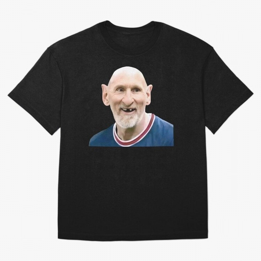 Old and Bald Messi Football Meme Oversized T-Shirt Make Every Kick Count in FIFA World Cup 2026 Group Stage for Fans of Messi and Cristiano Ronaldo and Argentina, France and Brazil, Bringing Supporter Pride, Iconic Celebrations, Legendary Names and