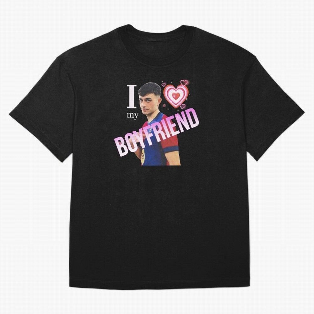 Pedri I love my boyfriend Classic T-Shirt Honor the Beautiful Game during FIFA World Cup 2026 Group Stage Featuring Neymar, Argentina, France and Brazil Energy, Stadium Chants, National Pride, Trophy Dreams and Unforgettable Football Memories;